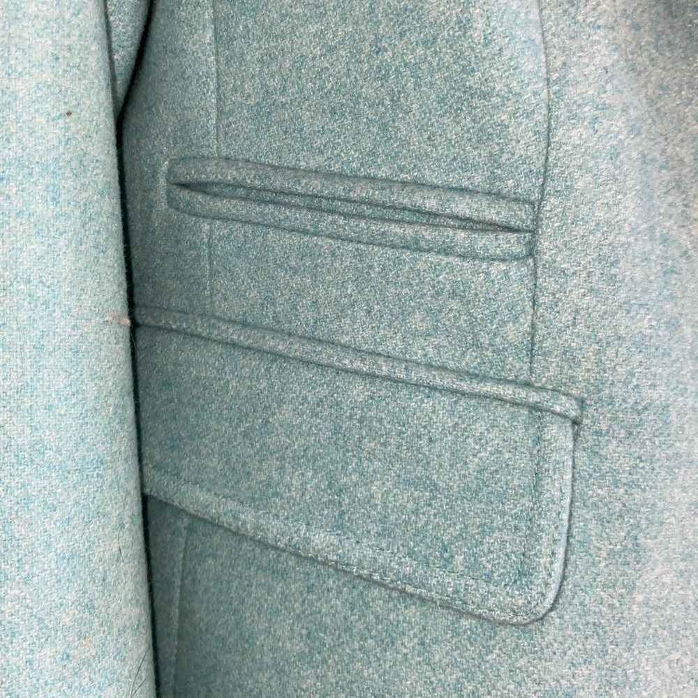 Brand new, never worn. Wool Blazer by Banana Republic, mint green, Size 10 - Picture 5 of 12